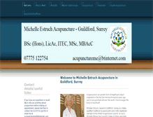 Tablet Screenshot of acupunctureme.co.uk